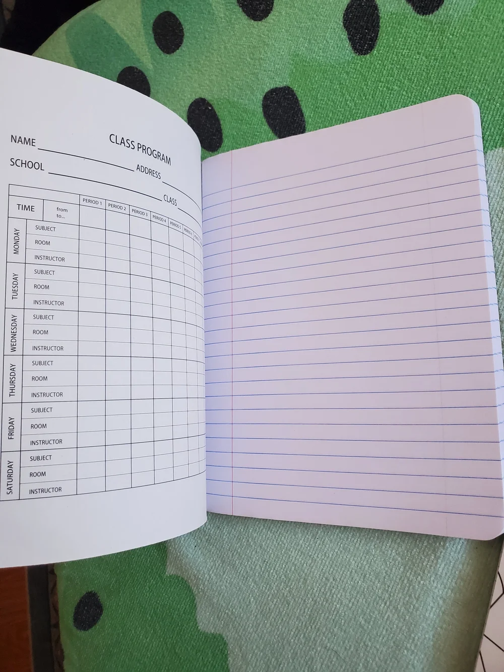 Kids 'Amazing' Spider Web Hardcover Notebook + Standard Composition Book
